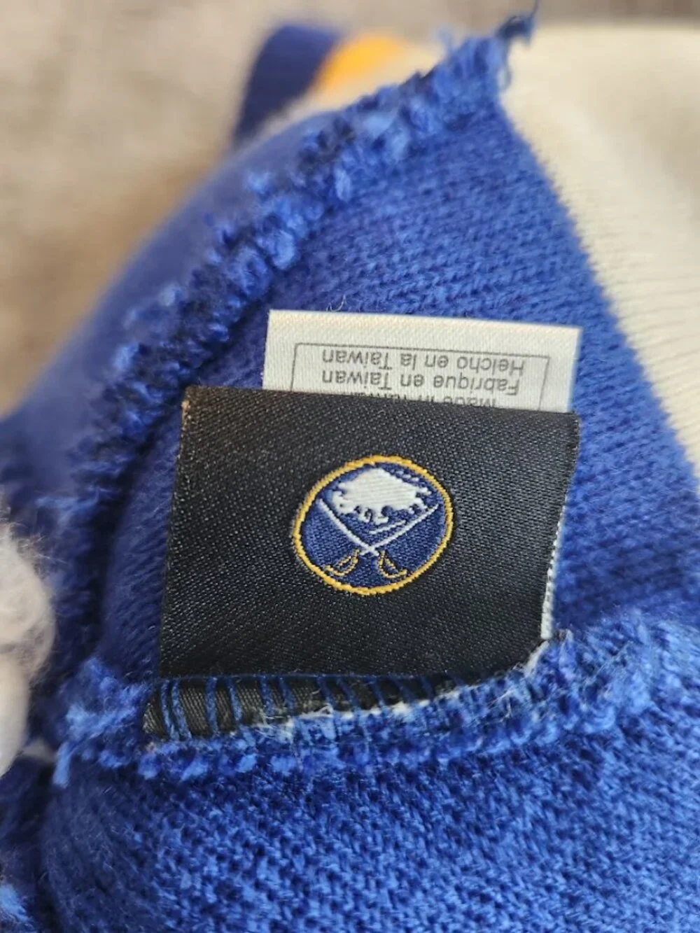 Adidas Buffalo Sabres 10th Anniversary Winter Classic Winter Knit Pom Beanie Hat